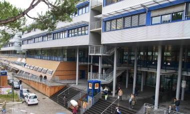 <b>SOCCORSI.</b> Lingresso dellospedale Versilia 