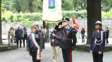 Un momento della cerimonia