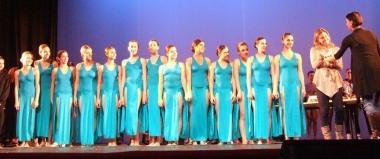<b>ALLA RIBALTA </b>Il gruppo di giovani ballerine premiato a Roma   