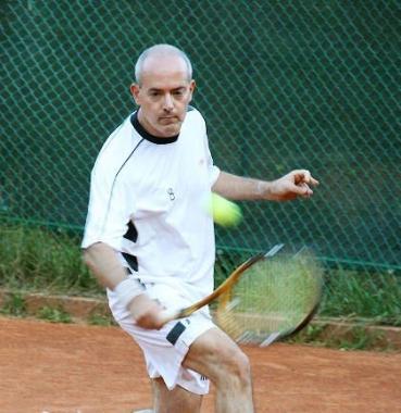 Mauro Barsotti in gara 