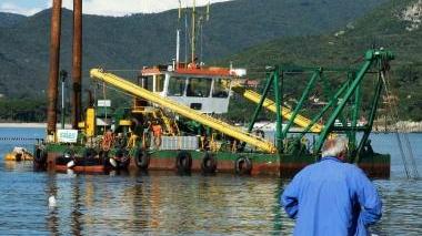 I lavori nel golfo di Campo
