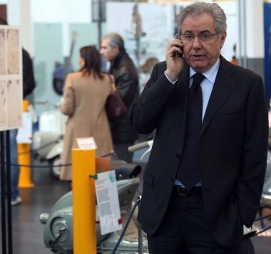 <strong>IL PRESIDENTE E AD.</strong> Roberto Colaninno durante una visita a Pontedera