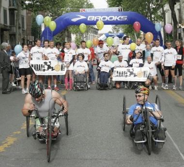 Folta partecipazione anche di atleti disabili 