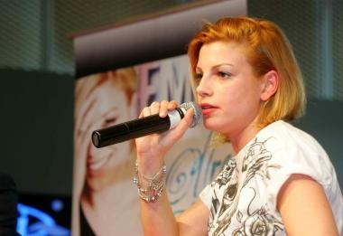 Platinette e sopra Emma  