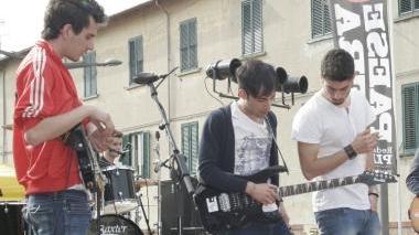 A destra alcune immagini delle iniziative del 25 aprile