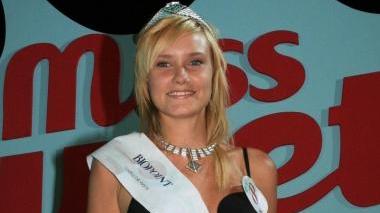 Virginia Cei in una foto del 2008 quando conquistò il titolo di Miss Muretto