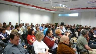 La platea del convegno