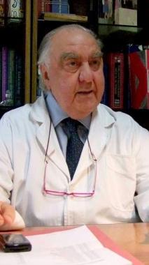 Il prof Aldo Pinchera
