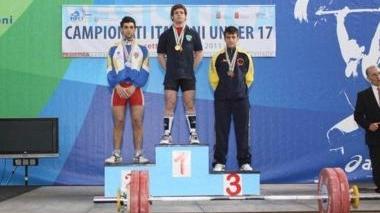 <b>SOLLEVAMENTO.</b> La premiazione dei campionati italiani