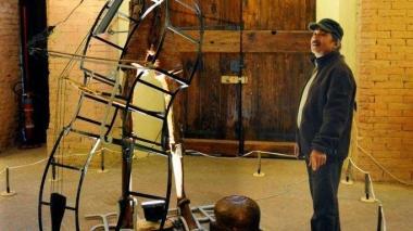 <b>L’ARTISTA</b> Lo scultore André Liez espone a Palazzo Pretorio a Volterra