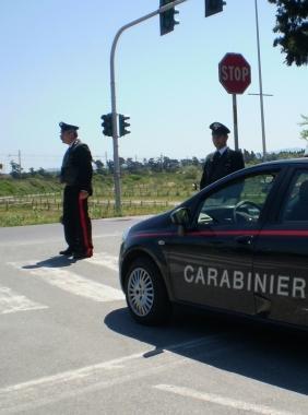 Carabinieri a Rosignano Solvay 