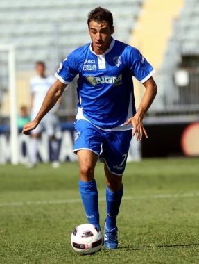Lesterno Flavio Lazzari potrebbe giocare dal primo minuto nel match di sabato in casa del Sassuolo dopo il buon spezzone di gara disputato col Livorno 