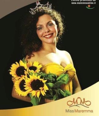 <b>LA LOCANDINA </b>del concorso Miss Maremma     