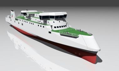La nave che sar&agrave; costruita a Nca 