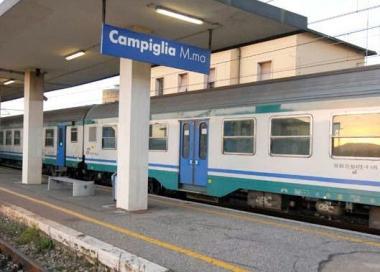 La stazione di Campiglia Marittima 