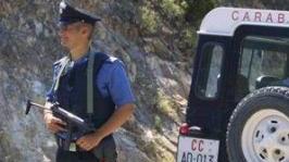 Un posto di blocco dei carabinieri