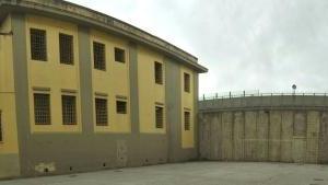 Il cortile del carcere Don Bosco