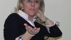 Sonia Avolio candidata dalla lista Donne di Cascina che prevede quote azzurre