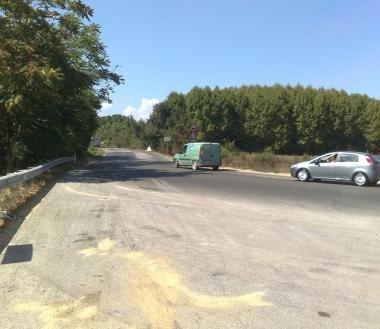 Un tratto di via del Rogio