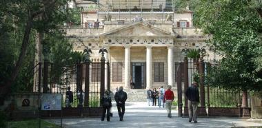 Lingresso della villa napoleonica di San Martino 