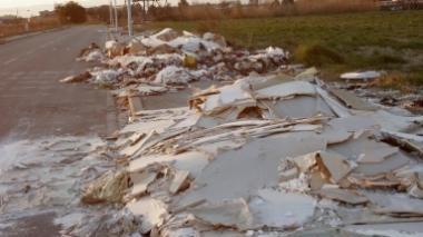 Scaricano rifiuti nel Macrolotto 2. Scoperti dalla Polizia provinciale e dalla Forestale
