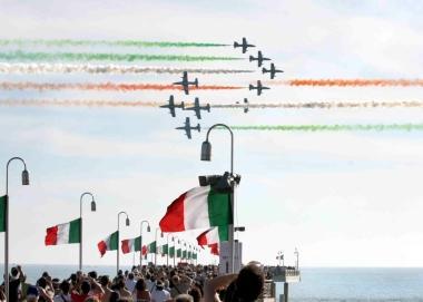 <b>SPETTACOLO </b>Delle frecce tricolori 