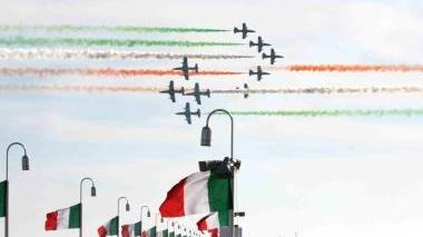 <b>SPETTACOLO </b>Delle frecce tricolori