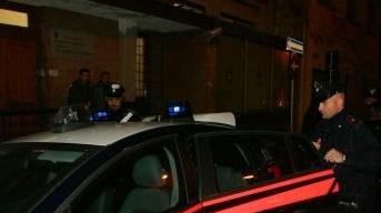Speronata auto dei carabinieri