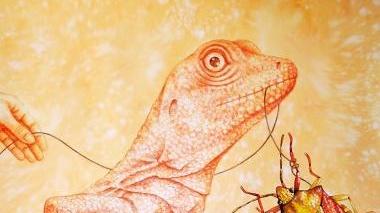 Una delle opere di Gloria Iozzelli