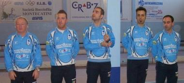 La squadra dellAvis Montecatini che sta dominando il campionato di serie B 