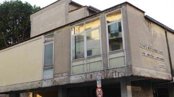 L’edificio che ospita la sede principale dell’Ipsia in centro a Pontedera