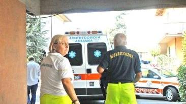 Un intervento della Misericordia