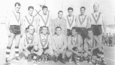 Una foto storica: il Vela Basket, serie A, anno 1953 