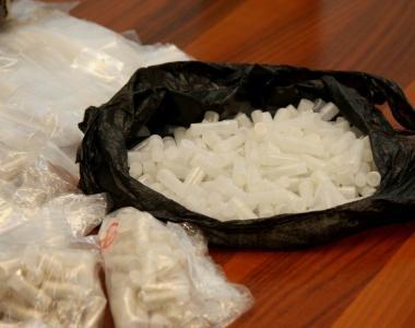 I cilindretti di plastica monodose contenenti la droga 