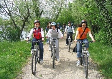 In bici nel Padule di Porcari 