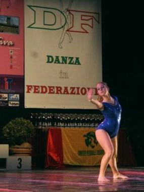 Una giovane ballerina 