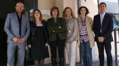 Da sinistra Tinti, Mattioli, Giuntini, Bargellini, Salvadori e Mannari
