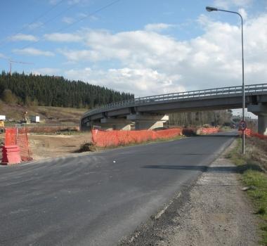 Il cantiere per lo svincolo di accesso alla nuova 429 