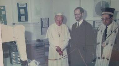 La visita del papa al Sant’Anna: era il 1989