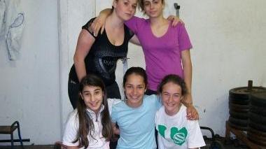 <b>PROTAGONISTE. </b>Le ragazze della pesistica