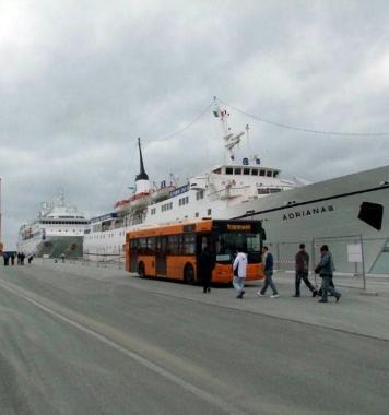 Navi da crociera arrivate negli scorsi anni 