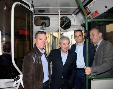 Mattei, Caverni, Menchetti e Ceccobao in autobus 