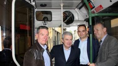 Mattei, Caverni, Menchetti e Ceccobao in autobus