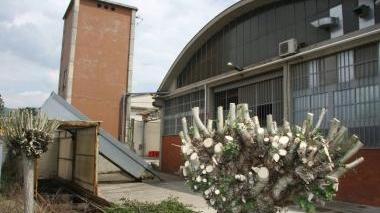 I capannoni in abbandono della Vasco Lorenzi in via Popolesco Sotto le protete degli operai
