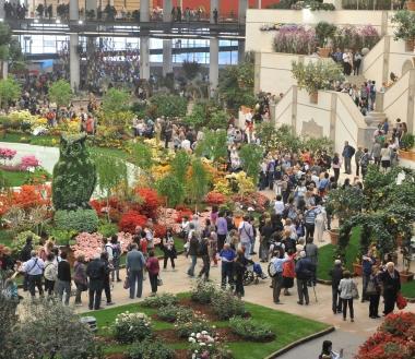 Uno scorcio di Euroflora, a Genova 