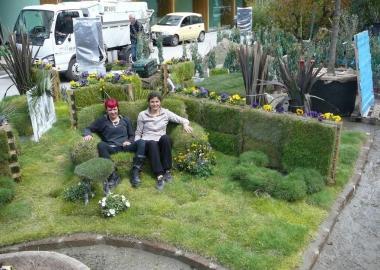 Il giardino come una casa idea made in Pisa a Euroflora