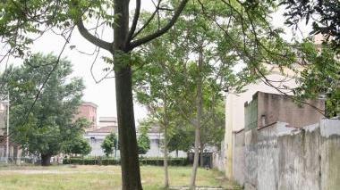 L’area verde di via Fratelli Casotti dopo il risanamento