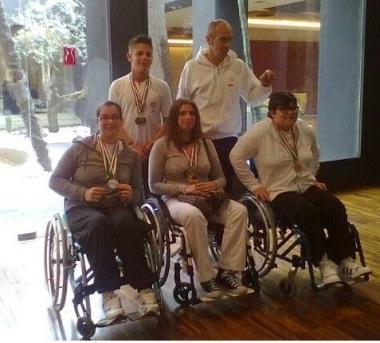 Gli atleti dello Special Olimpic Prato 