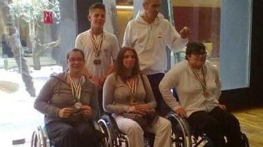 Gli atleti dello Special Olimpic Prato