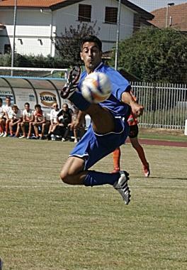 Unacrobazia del bomber Pulina 